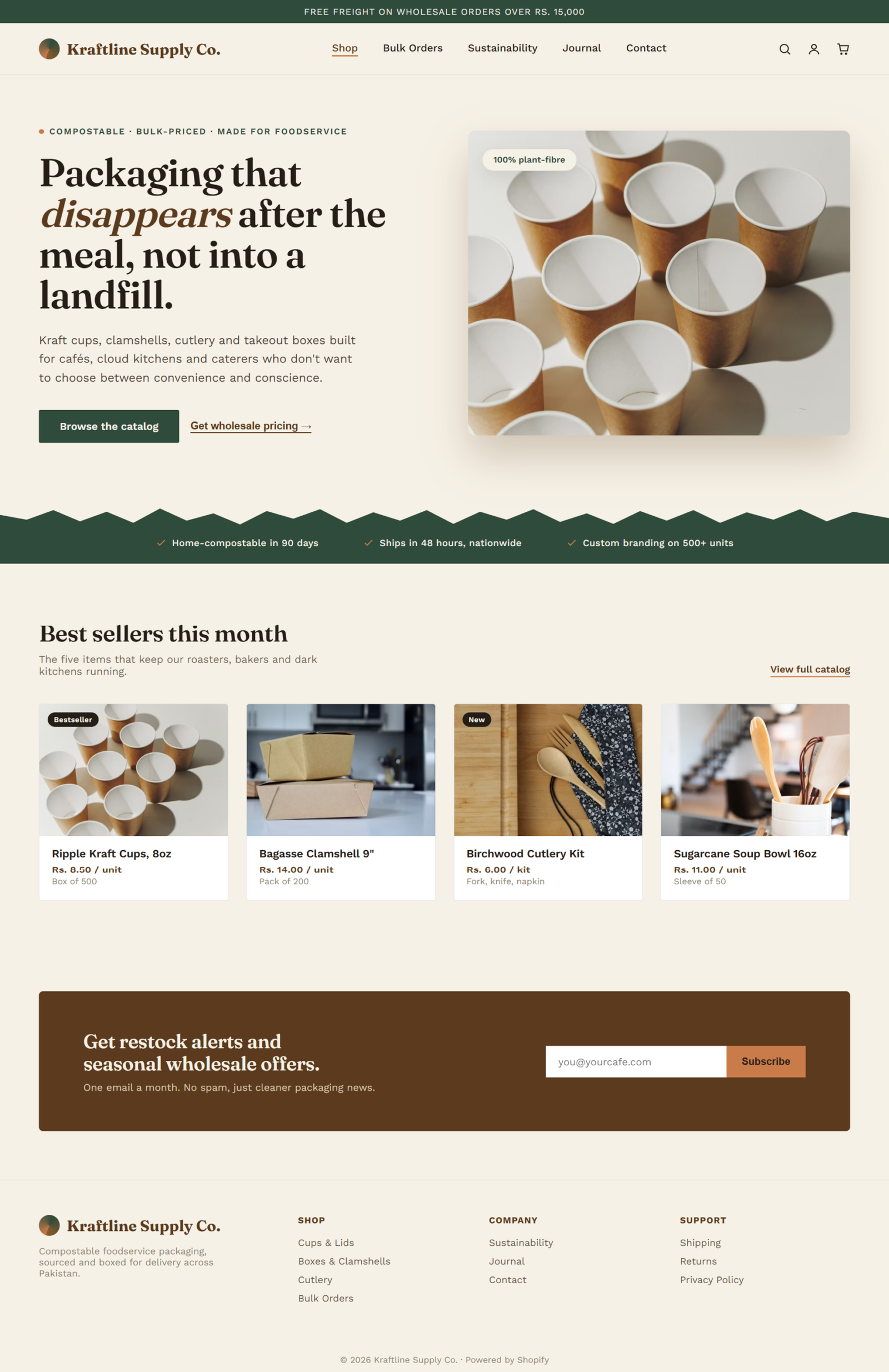 Kraftline Supply Co.